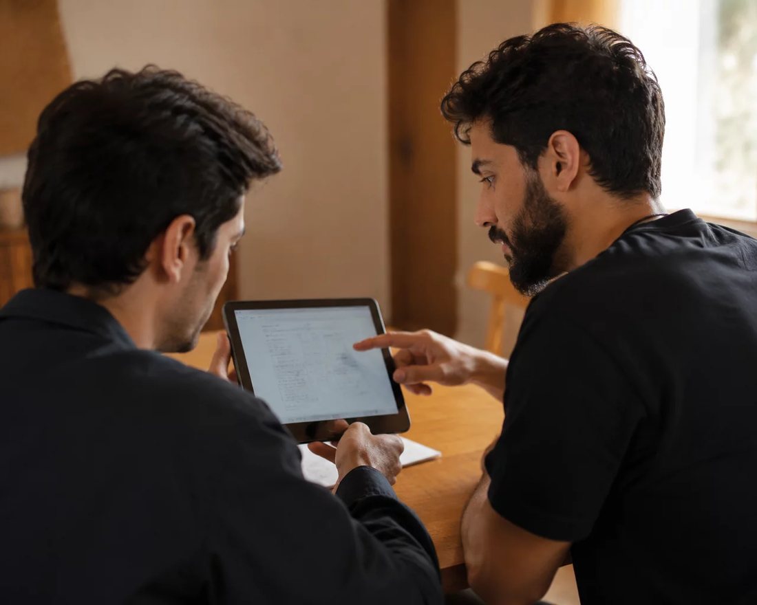 Participante assumindo a palavra diante do grupo durante uma rodada com tempo marcado